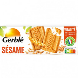 GERBLE - Biscuits Sésame Vitalité - boîte de 230 g Sonico.fr