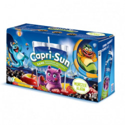 CAPRI-SUN - Monster Alarm Boisson aux fruits - pack de 10 x 200 ml Sonico.fr