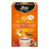YOGI - Infusion Gingembre et Orange Infusion ayurvédique Bio - boite de 15 sachets - 27 g Sonico.fr