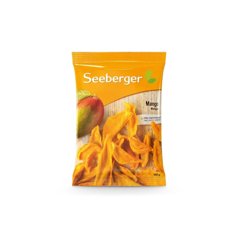 SEEBERGER - Mangues séchées Mango - sachet de 100 g Sonico.fr