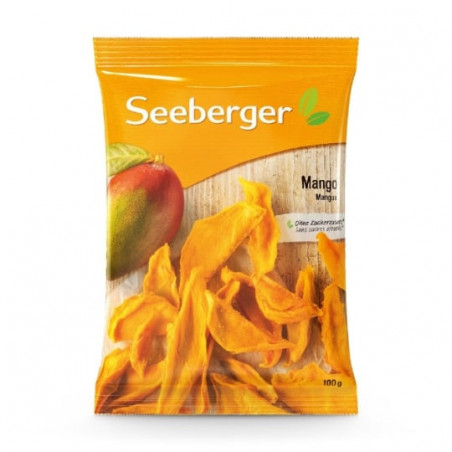 SEEBERGER - Mangues séchées Mango - sachet de 100 g Sonico.fr