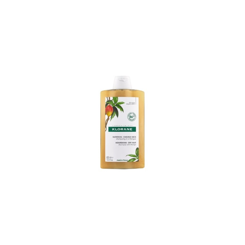 KLORANE - Shampoing Nutrition à la Mangue Cheveux Secs - flacon de 400 ml Sonico.fr