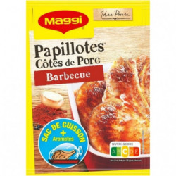 MAGGI - Papillote Côtes De Porc Goût Barbecue - sachet de 28 g Sonico.fr