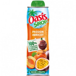 OASIS - Sirop Passion Et Abricot - bouteille de 60 cl Sonico.fr