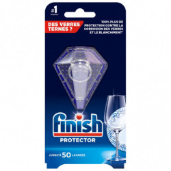FINISH - Protector Nettoyant lave-vaisselle additif de lavage - boite de 30 g Sonico.fr