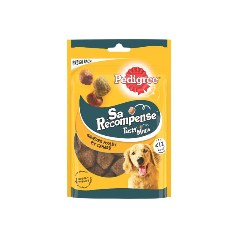 PEDIGREE - Sa Récompense pour chien Poulet Canard - sachet de 140 g Sonico.fr