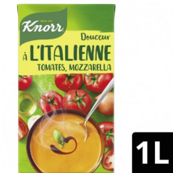 KNORR - Soupe Douceur À l'Italienne Tomates Mozzarella - brique de 1 L Sonico.fr