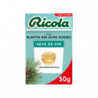 RICOLA - Sève de Pin Bonbons sans sucres - boite de 50 g Sonico.fr