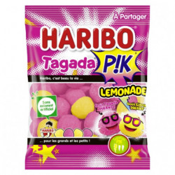 HARIBO - Bonbons Fraise Tagada Pik Lemonade - sachet de 180 g Sonico.fr