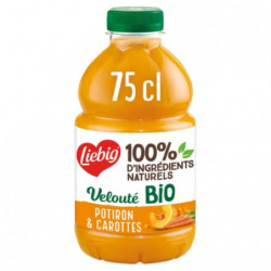 LIEBIG - Velouté de Potiron Carottes Bio - Soupes - bouteille de 75 cl Sonico.fr