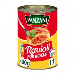 PANZANI - Ravioli Pur Boeuf - Boîte De 400 g Sonico.fr