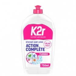 K2R - Détachant Avant Lavage Ciblage Facile Action Complete - flacon de 750 ml Sonico.fr