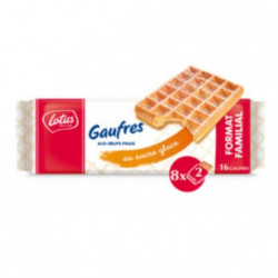 LOTUS - Gaufres Aux Oeufs Frais - paquet de 371 g Sonico.fr