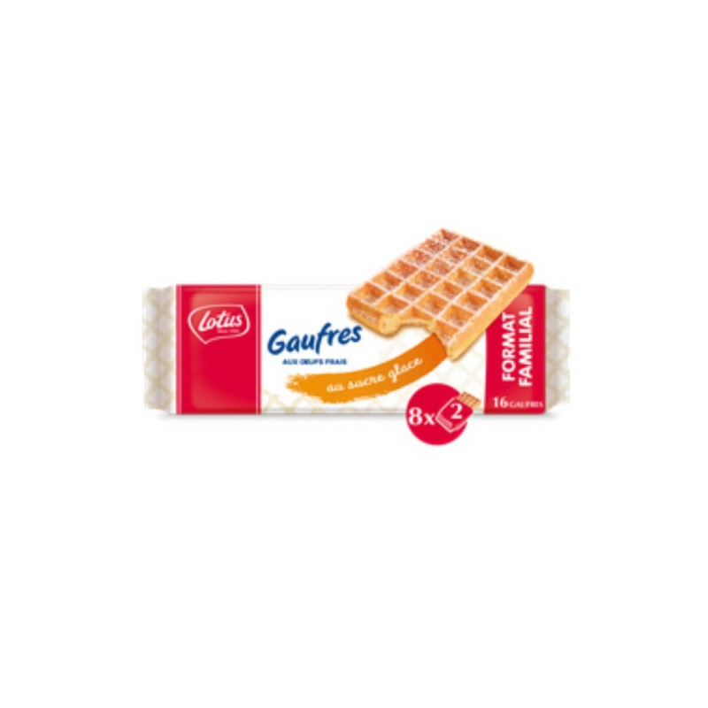 LOTUS - Gaufres Aux Oeufs Frais - paquet de 371 g Sonico.fr