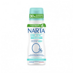 NARTA - Biotic Invisible 48h Deodorant Femme - spray de 100 ml Sonico.fr