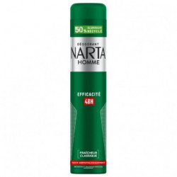 NARTA - Homme Efficacité Déodorant 48h - flacon de 200 ml Sonico.fr