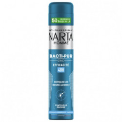 NARTA - Bacti-Pur au Zinc 48h Deodorant Homme - spray de 200 ml Sonico.fr