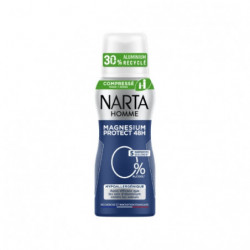 NARTA - Magnesium Protect 0% Déodorant Homme 48h - spray de 100 ml Sonico.fr
