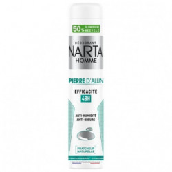 NARTA - Homme Pierre d'Alun Déodorant 48h - flacon de 200 ml Sonico.fr