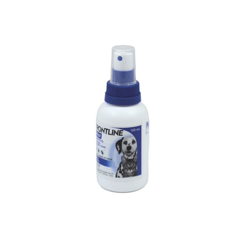 FRONTLINE - Anti Puce pour Chien Antiparasitaire - paquet de spray de 100 ml Sonico.fr