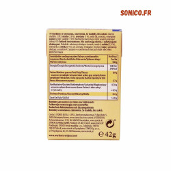 → Zoom sur la liste des ingrédients et informations de consommation