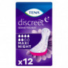 TENA - Discreet Maxi Night Serviettes hygiéniques fuites urinaires - paquet de 12 serviettes  Sonico.fr