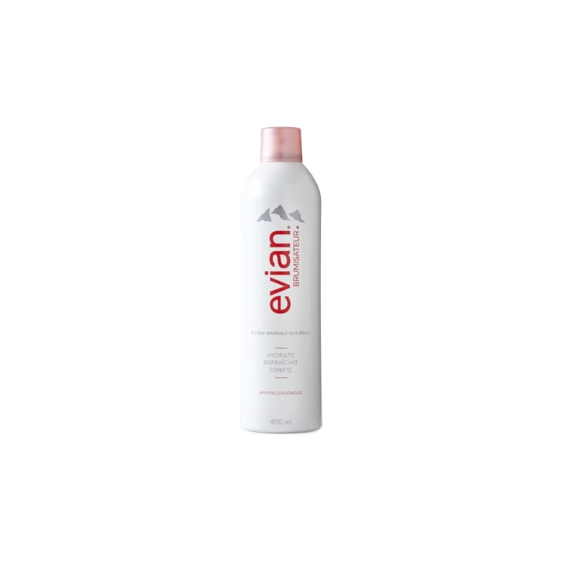 EVIAN - Brumisateur Brume D'Eau Minérale Naturelle - bombe de 400 ml Sonico.fr