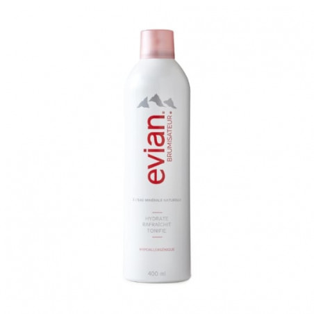 EVIAN - Brumisateur Brume D'Eau Minérale Naturelle - bombe de 400 ml Sonico.fr
