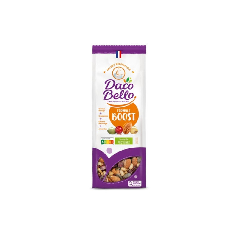 DACO BELLO - Fruits secs Formule Boost - sachet de 200 g Sonico.fr