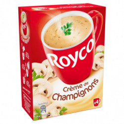 ROYCO - Soupe Minute Soup Crème de Champignons déshydratée - boite de 60 g Sonico.fr