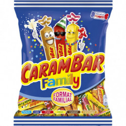 CARAMBAR - Family Bonbons parfums assortis - sachet de 450 g Sonico.fr