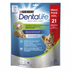 PURINA - DENTALIFE Récompense pour chien Extra Mini 2-7 kg - sachet de 21 bâtonnets - 207 g Sonico.fr