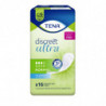 TENA - Discreet Ultra Normal Serviette Hygiènique Fines - paquet de 16 serviettes Sonico.fr