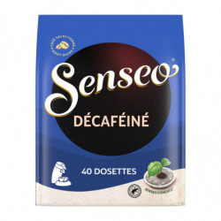 SENSEO - Décaféiné Café dosettes - Paquet de 40 dosettes - 277 g Sonico.fr