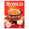 ROYCO - Soupe Minute Soup Gratinée Oignon Et Croûtons déshydratée - boite de 60 g Sonico.fr