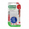 GUM - Trav-Ler 0.8 mm Brossettes Interdentaire - boite de 4 brossettes Sonico.fr