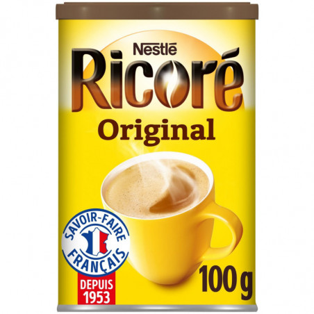 RICORE - Café Soluble Chicorée Original - boite de 100 g Sonico.fr