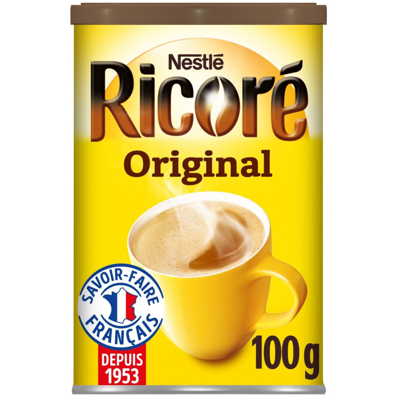 RICORE - Café Soluble Chicorée Original - boite de 100 g Sonico.fr