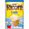 RICORE - Café Soluble Chicorée au Lait - boîte de 400 g Sonico.fr