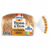 HARRYS - Beau & Bon Seigle Tournesol et Lin Pain De Mie - paquet de 320 g Sonico.fr