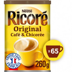 RICORE - Café Soluble Chicorée Original - boite de 260 g Sonico.fr