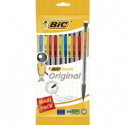 BIC - Porte mine Matic Original HB 0.7mm - blister de 10 porte-mines Sonico.fr