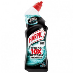 HARPIC - Power Plus - Gel nettoyant surpuissant Taches Tenaces Désinfectant WC - flacon de 750 ml Sonico.fr