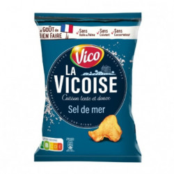 VICO - Chips La Vicoise Sel de mer - paquet de 120 g Sonico.fr