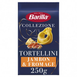BARILLA - Pâtes Tortellini Jambon Fromage - paquet de 250 g Sonico.fr