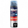 WILLIAMS - Gel à raser Peau Sensible - bombe de 200 ml Sonico.fr