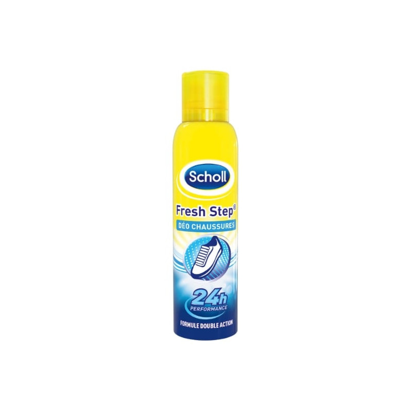 SCHOLL - Fresh Step Déo Chaussures Spray anti odeurs- bleu - 150 ml  Sonico.fr