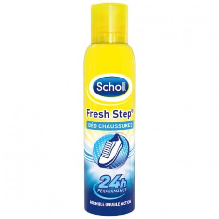 SCHOLL - Fresh Step Déo Chaussures Spray anti odeurs- bleu - 150 ml  Sonico.fr