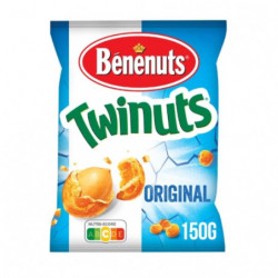 BENENUTS - Twinuts Original Salé - paquet de 150 g Sonico.fr