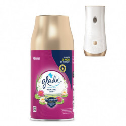 GLADE - Recharge Désodorisant Spray Automatique Relaxing zen - recharge de 269 ml Sonico.fr